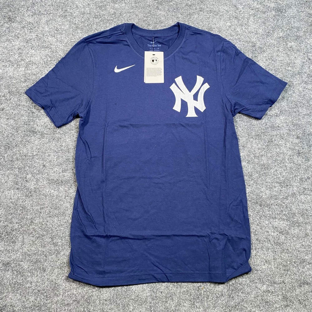 Nike Men New York Yankees Juan Soto 22 MLB Navy Blue T-Shirt N199-44B-NK9-29E S